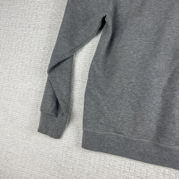 Toronto Raptors Mitchell & Ness NBA Sweatshirt Hoodie Gray Golden logo Men M - Picture 16 of 16